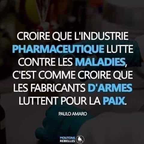 Croire que l'industrie pharmaceutique lutte contre ...