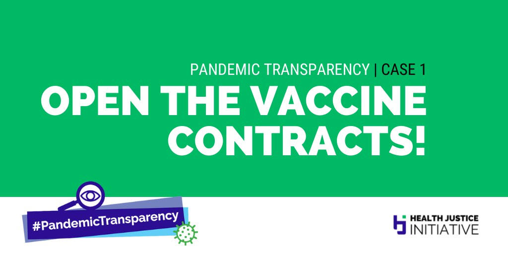 open vaccine contracts