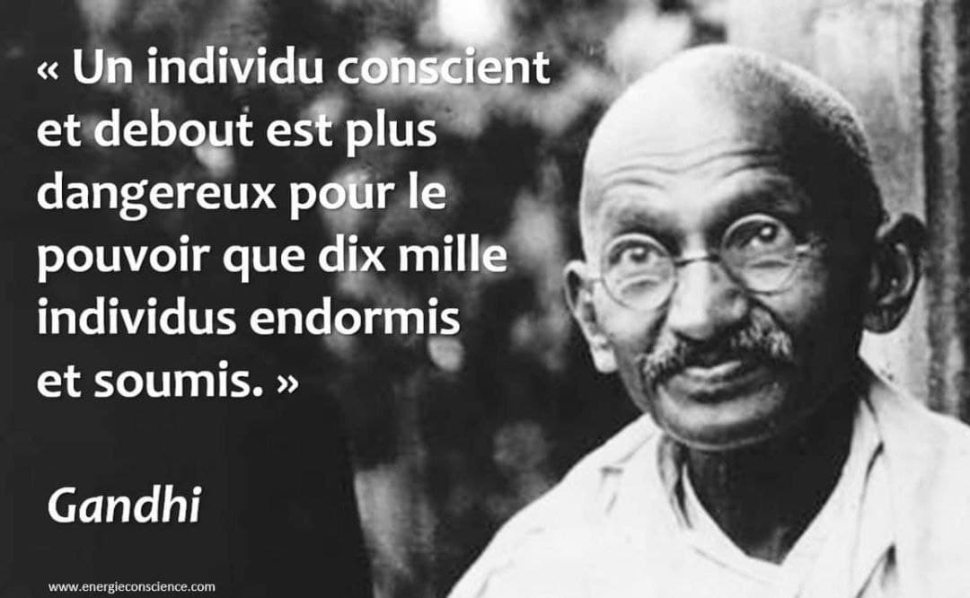 Gandhi un homme dtermin