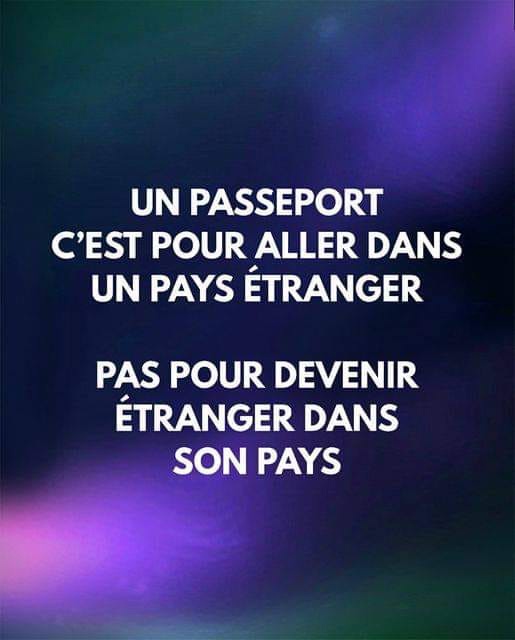 passeport et tranger