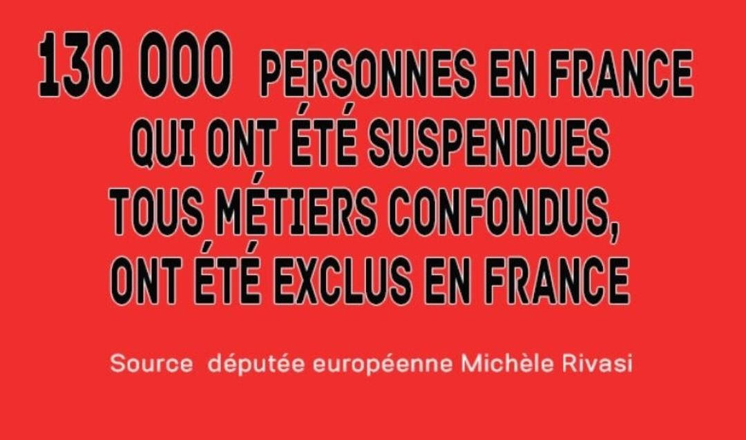 130.000 personnes suspendues