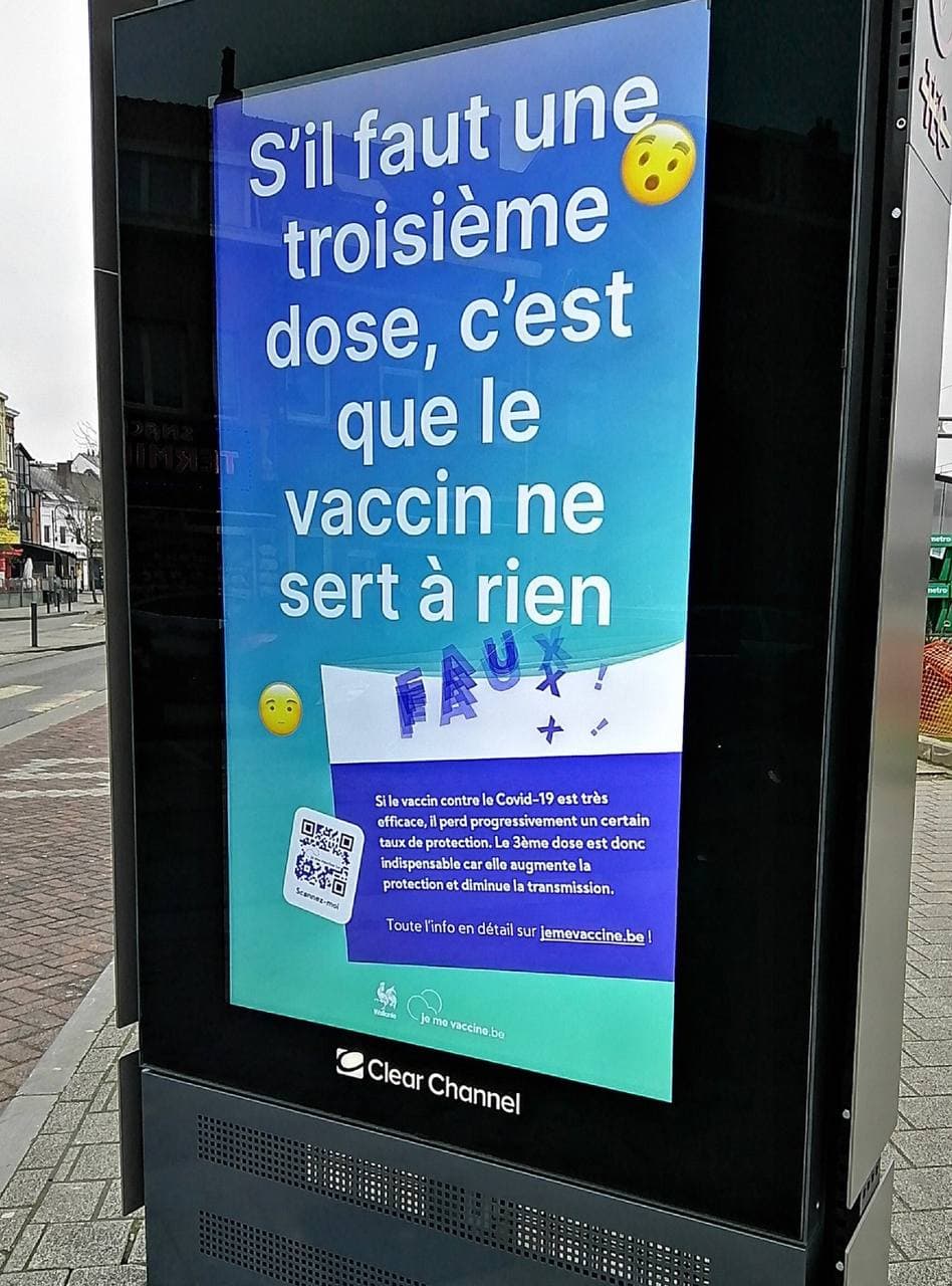 Campagne de pub belge