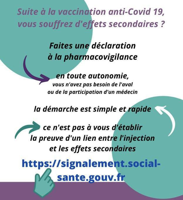 Suite  la vaccination