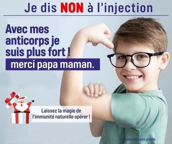 Non aux vaccins pour enfants