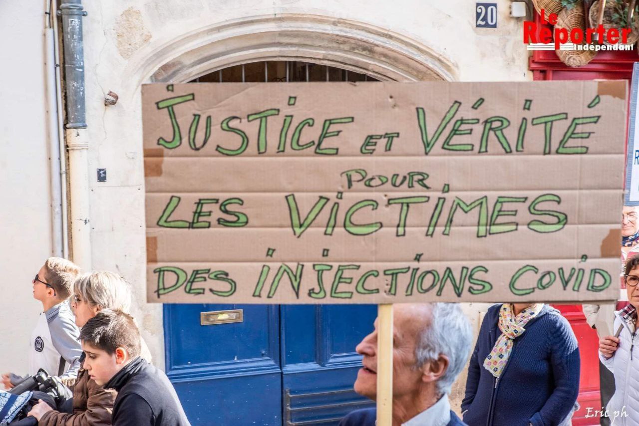 Justice, vérité pour les victimes des injections covid