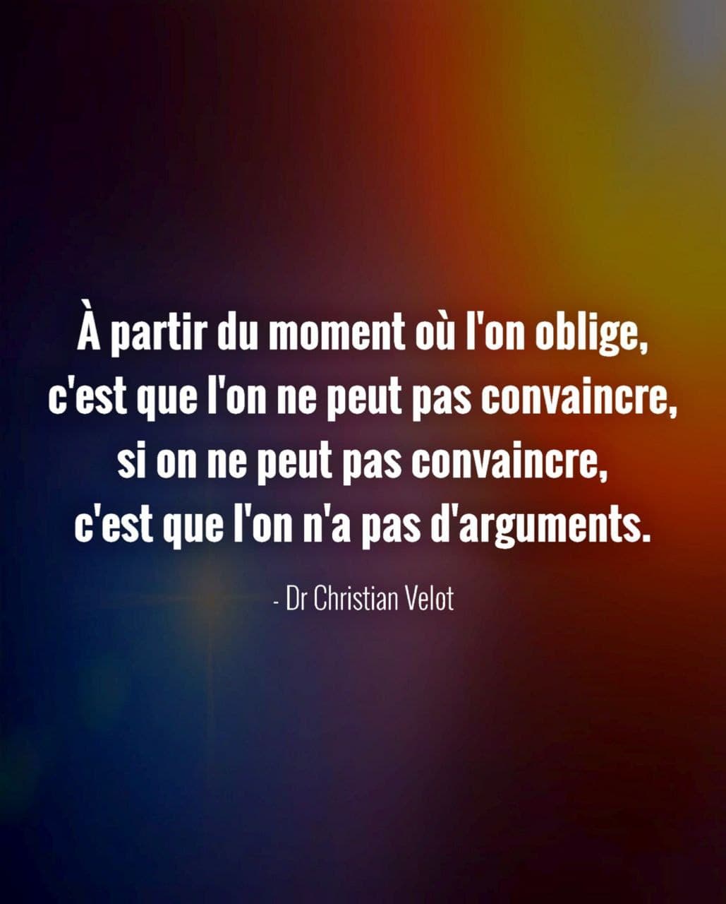 pas d'argument