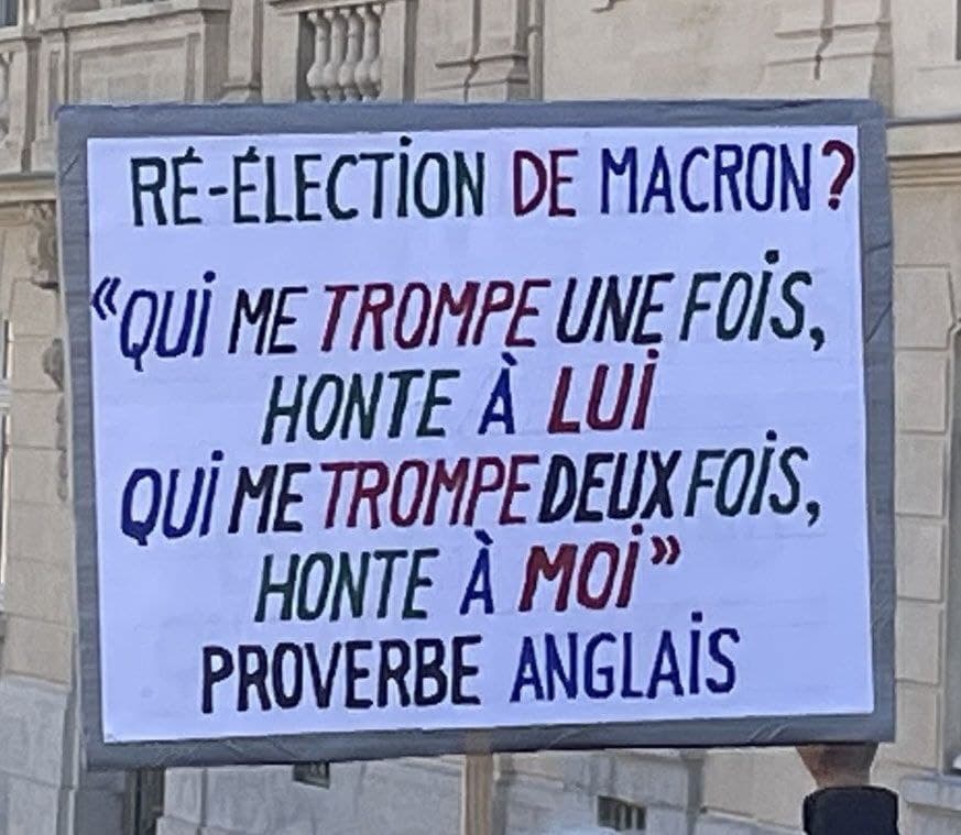 Une erreur oui, mais la rption de l'erreur devient une f aute