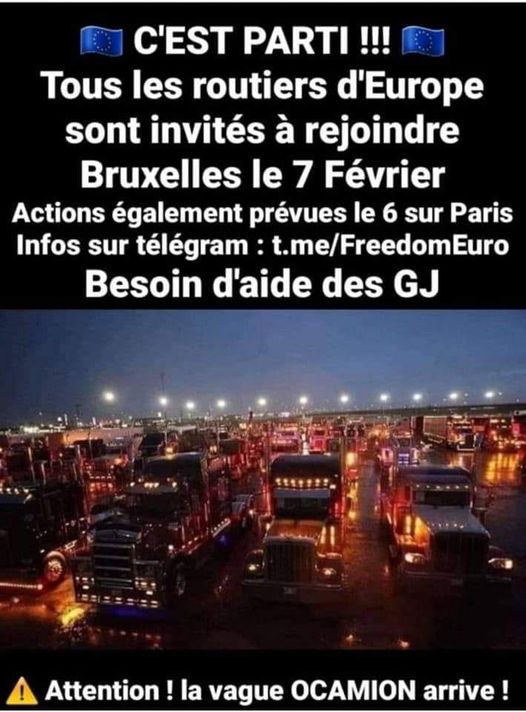 Rejoindre Bruxelles pour les routiers