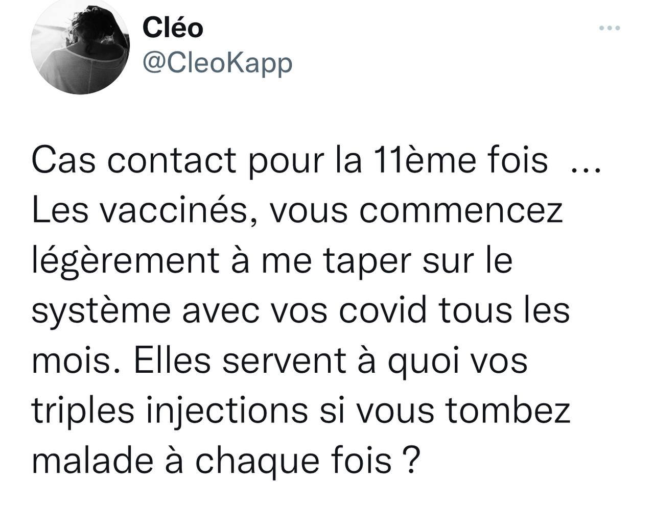 Vous les vaccines vous commencez 